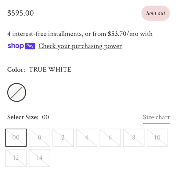 SOLD OUT New Love Shack Fancy dress price firm - Picture 6 of 14